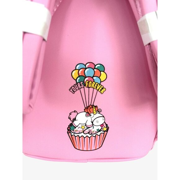 NWT Loungefly Universal Studios Despicable Me Unicorn Cupcake Mini Backpack - Picture 4 of 8
